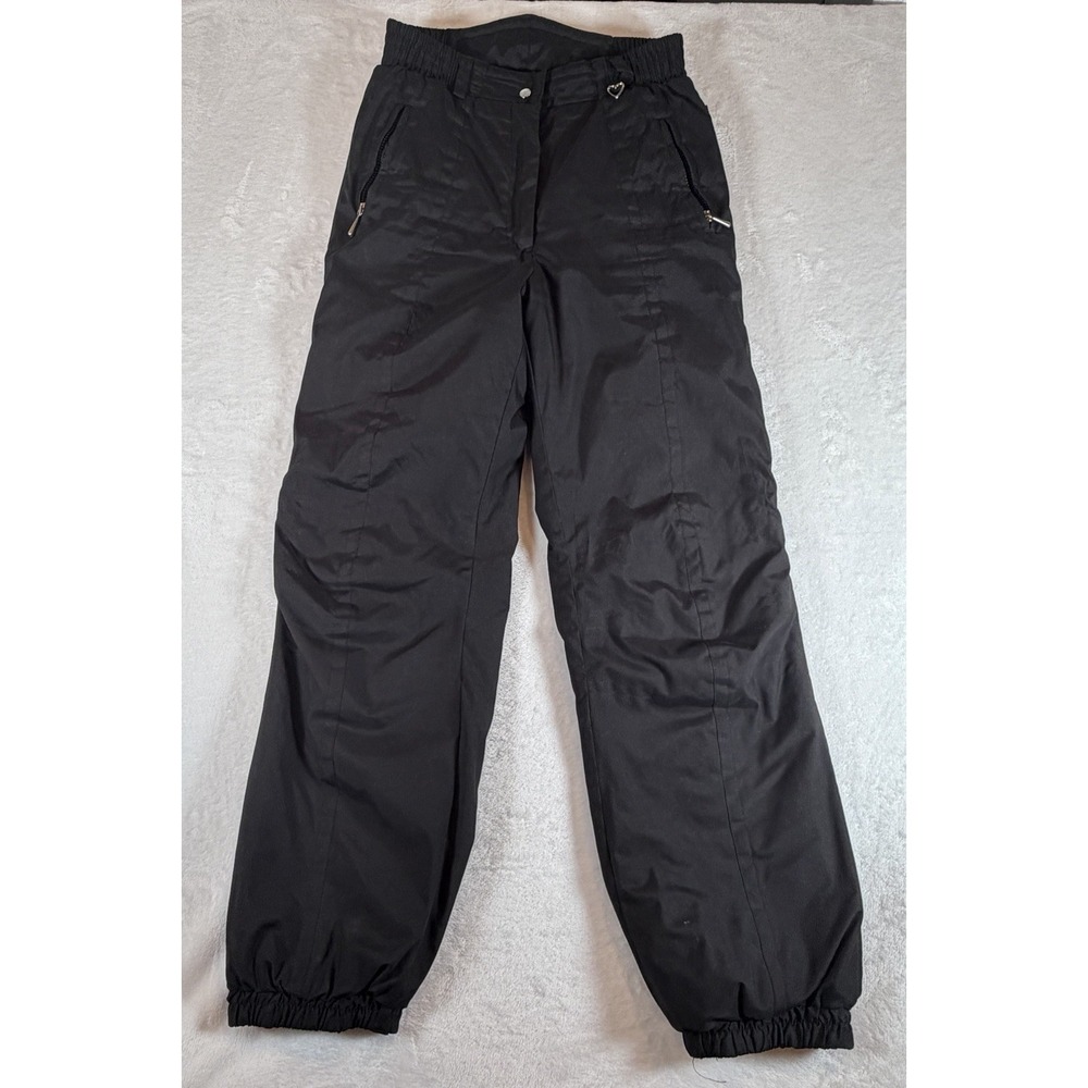 Obermeyer Ski Pants Women's Size 10 Black Winter Snowboard EUC